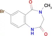 7-Bromo-4-methyl-3,4-dihydro-1H-benzo[e][1,4]diazepine-2,5-dione