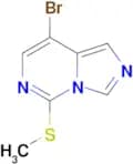 8-Bromo-5-(methylthio)imidazo[1,5-c]pyrimidine