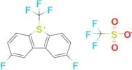 2,8-Difluoro-5-(trifluoromethyl)-5H-dibenzo[b,d]thiophen-5-ium trifluoromethanesulfonate