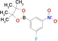 2-(3-Fluoro-5-nitrophenyl)-4,4,5,5-tetramethyl-1,3,2-dioxaborolane