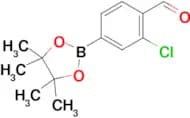 2-Chloro-4-(4,4,5,5-tetramethyl-1,3,2-dioxaborolan-2-yl)benzaldehyde