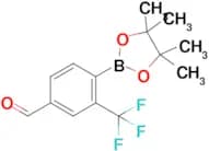 4-(4,4,5,5-Tetramethyl-1,3,2-dioxaborolan-2-yl)-3-(trifluoromethyl)benzaldehyde