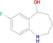 7-Fluoro-2,3,4,5-tetrahydro-1H-benzo[b]azepin-5-ol
