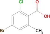 4-Bromo-2-chloro-6-methylbenzoic acid