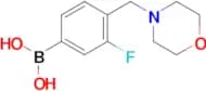 (3-Fluoro-4-(morpholinomethyl)phenyl)boronic acid