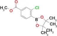 Methyl 3-chloro-4-(4,4,5,5-tetramethyl-1,3,2-dioxaborolan-2-yl)benzoate
