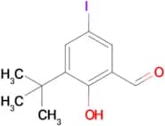3-(tert-Butyl)-2-hydroxy-5-iodobenzaldehyde