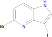 5-Bromo-3-iodo-1H-pyrrolo[3,2-b]pyridine