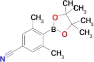 3,5-Dimethyl-4-(4,4,5,5-tetramethyl-1,3,2-dioxaborolan-2-yl)benzonitrile