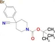 tert-Butyl 4-(4-bromophenyl)-4-cyanopiperidine-1-carboxylate