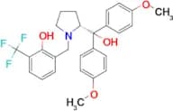 (R)-2-((2-(Hydroxybis(4-methoxyphenyl)methyl)pyrrolidin-1-yl)methyl)-6-(trifluoromethyl)phenol