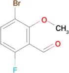 3-Bromo-6-fluoro-2-methoxybenzaldehyde