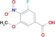 3-Fluoro-5-methoxy-4-nitrobenzoic acid