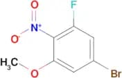 5-Bromo-1-fluoro-3-methoxy-2-nitrobenzene