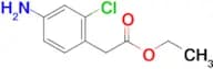 Ethyl 2-(4-amino-2-chlorophenyl)acetate
