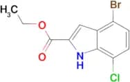 Ethyl 4-bromo-7-chloro-1H-indole-2-carboxylate