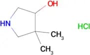 4,4-Dimethylpyrrolidin-3-ol hydrochloride