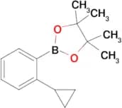 2-(2-Cyclopropylphenyl)-4,4,5,5-tetramethyl-1,3,2-dioxaborolane