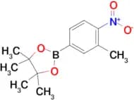 4,4,5,5-Tetramethyl-2-(3-methyl-4-nitrophenyl)-1,3,2-dioxaborolane