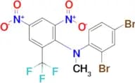 N-(2,4-Dibromophenyl)-N-methyl-2,4-dinitro-6-(trifluoromethyl)aniline