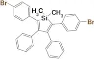 2,5-Bis(4-bromophenyl)-1,1-dimethyl-3,4-diphenyl-1H-silole