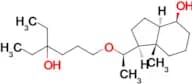 (1S,3aR,4S,7aS)-1-((R)-1-((4-Ethyl-4-hydroxyhexyl)oxy)ethyl)-7a-methyloctahydro-1H-inden-4-ol