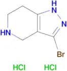 3-Bromo-4,5,6,7-tetrahydro-1H-pyrazolo[4,3-c]pyridine dihydrochloride