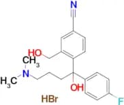 4-(4-(Dimethylamino)-1-(4-fluorophenyl)-1-hydroxybutyl)-3-(hydroxymethyl)benzonitrile hydrobromide