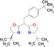 (4S,4’S)-2,2′-(2-(4-(tert-Butyl)phenyl)ethane-1,1-diyl)bis(4-(tert-butyl)-4,5-dihydrooxazole)