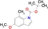 tert-Butyl 5-methoxy-7-methyl-1H-indole-1-carboxylate