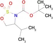 tert-Butyl 4-isopropyl-1,2,3-oxathiazolidine-3-carboxylate 2,2-dioxide