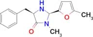 (2R,5R)-5-benzyl-3-methyl-2-(5-methylfuran-2-yl)imidazolidin-4-one