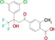 4-(3-(3,5-Dichlorophenyl)-4,4,4-trifluoro-3-hydroxybutanoyl)-2-methylbenzoic acid