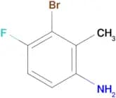 3-Bromo-4-fluoro-2-methylaniline