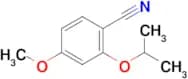 2-Isopropoxy-4-methoxybenzonitrile