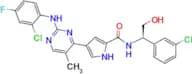 (R)-4-(2-((2-Chloro-4-fluorophenyl)amino)-5-methylpyrimidin-4-yl)-N-(1-(3-chlorophenyl)-2-hydroxye…