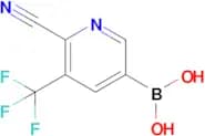 6-Cyano-5-(trifluoromethyl)pyridin-3-ylboronic acid