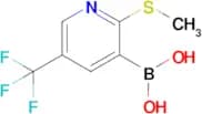 2-Methylthio-5-trifluoromethylpyridine-3-boronic acid
