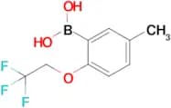 [5-Methyl-2-(2,2,2-trifluoroethoxy)phenyl]boranediol