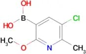 5-Chloro-2-methoxy-6-methylpyridine-3-boronic acid