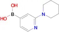 2-Piperidinopyridine-4-boronic acid