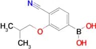 4-Cyano-3-isobutoxyphenylboronic acid
