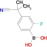 4-(1-Cyano-1-methylethyl)-2-fluorophenylboronic acid