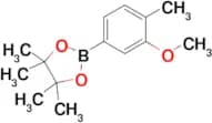 2-(3-Methoxy-4-methylphenyl)-4,4,5,5-tetramethyl-1,3,2-dioxaborolane