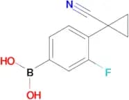 4-(1-Cyanocyclopropyl)-3-fluorophenylboronic acid