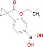 4-[1-(Ethoxycarbonyl)cyclopropyl]phenylboronic acid