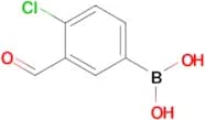 4-Chloro-3-formylphenylboronic acid