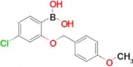 4-Chloro-2-(4-methoxybenzyloxy)phenylboronic acid
