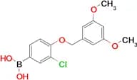 3-Chloro-4-(3′,5′-dimethoxybenzyloxy)phenylboronic acid