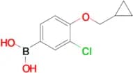 3-Chloro-4-(cyclopropylmethoxy)phenylboronic acid